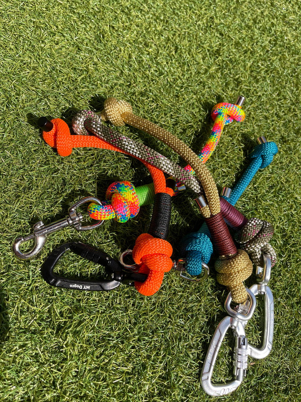Dog Grab Handle / Traffic Handle – Waterproof Hexa, Biothane, Gripper or Fleece Lined