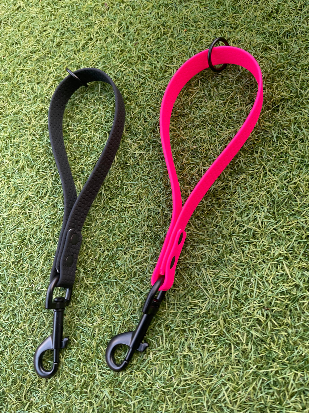 Dog Grab Handle / Traffic Handle – Waterproof Hexa, Biothane, Gripper or Fleece Lined