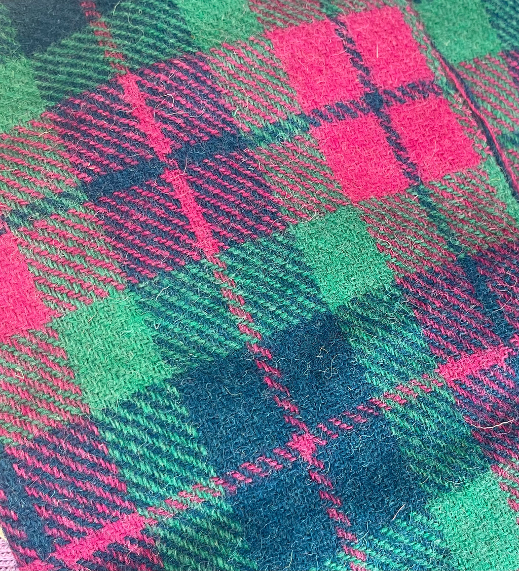 Harris Tweed Collar - Pinks / Purple Designs