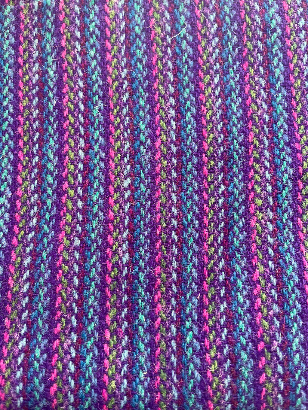 Harris Tweed Collar - Pinks / Purple Designs