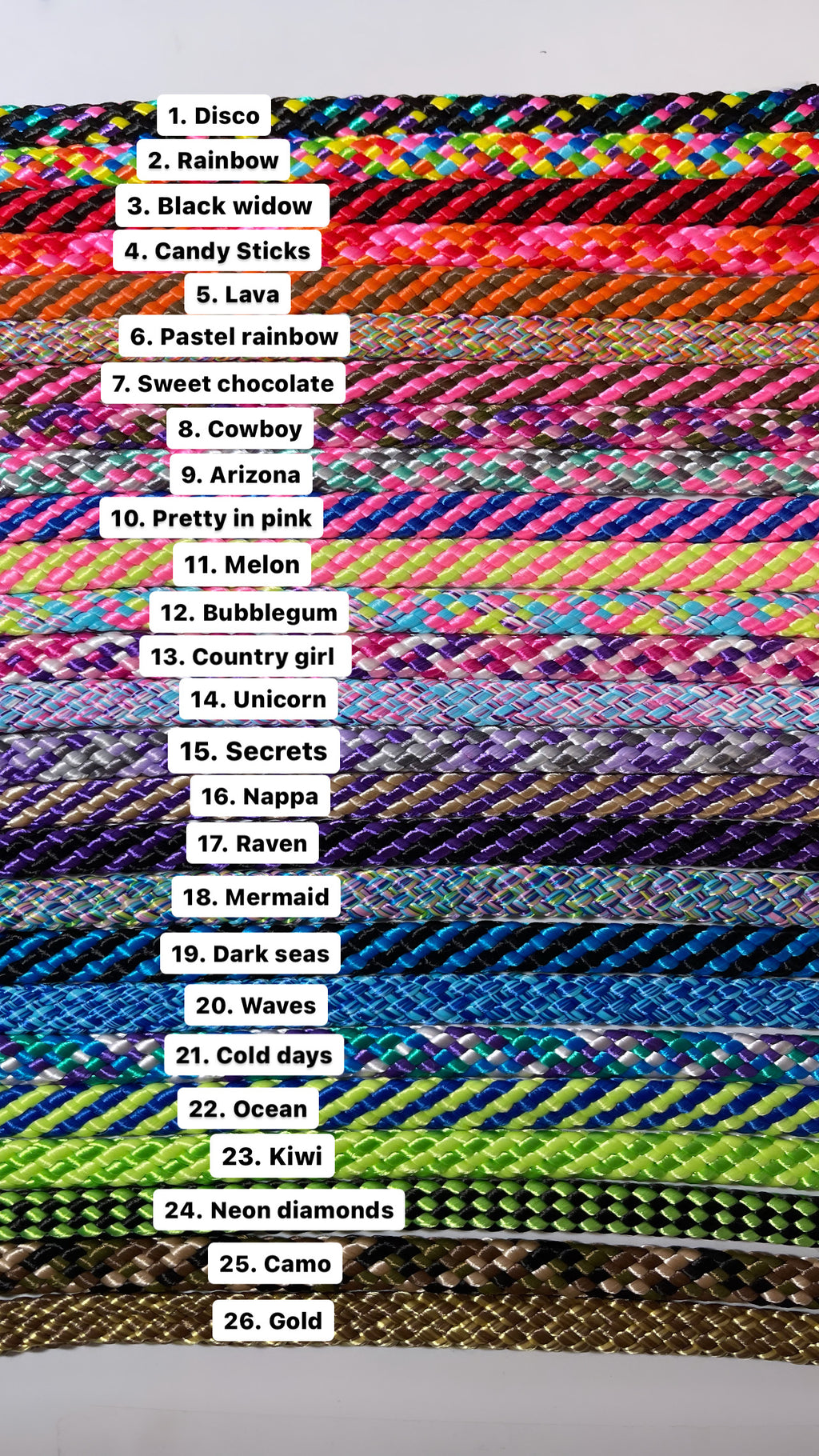 Design Your Own PPM Soft Rope Lead