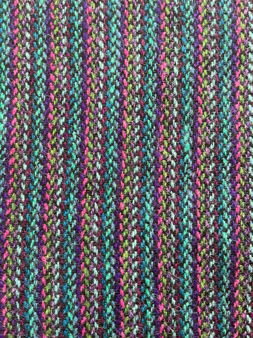 Harris Tweed Collar - Pinks / Purple Designs