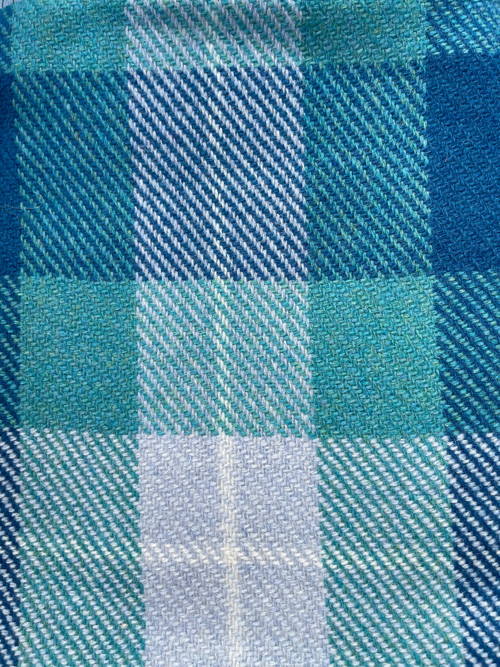 Harris Tweed Collar - Blues / Greens Designs